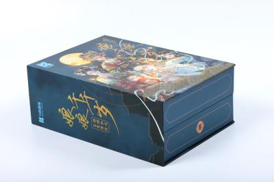 중국 Customized Paper Board Game Storage Box With Irregular Closure 판매용