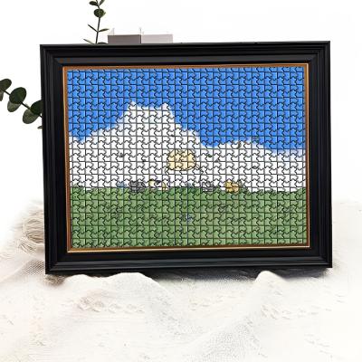 China Personalized Full Color Rectangular Jigsaw Puzzles for sale