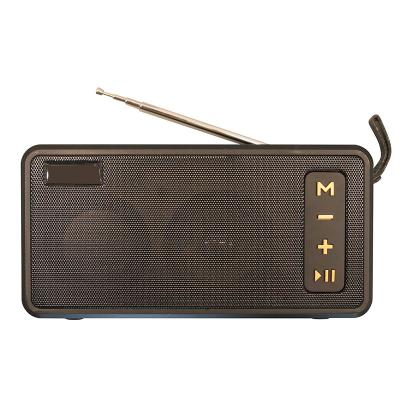 China Manufacture PORTABLE hot sale RS-7022BTS mini radio with speaker which player music with torch light solar panel for sale