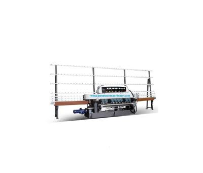 China Shop Glass Mosaic Beveling Machine 9 Axles , Mini Glass Beveling Machine BXM261C For Min Size 20x20mm for sale