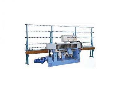 China Building Material Shops Manufacturer Large Manual 4 Motors Straight Line Glass Edging Machine 9.4kw For Polishing 3mm-25mm Glass for sale