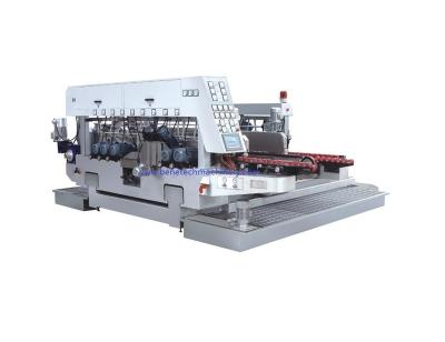 China Building Material Stores 18 Axles Dual Glass Edge Polishing Machine With Fine Polishing for sale