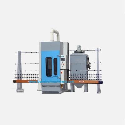 China Building Material Shops Glass Sand Blasting Machine For Sale BS2000 Max Height 2000mm Glass Sand Blowing for sale