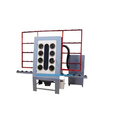 China Hotels Manual Glass Sandblasting Machine For Sanding Glass For Factory Use And Small Sandblasting Glass for sale