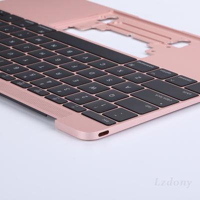 China Good Quality USA A1534 C Capacitive Housing Shell Case Topcase With Keyboard Cover For Macbook 12