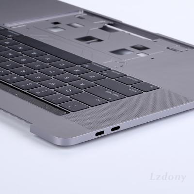 China New Product Capacitive For Apple MacBook Pro 15 Inch A1953 Palm Rest Notebook Shell With Keyboard Shell US Space Gray Box for sale