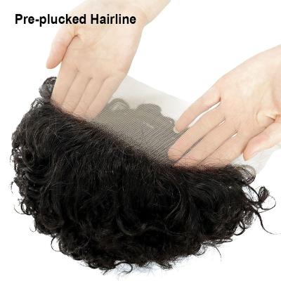 China Jerry Curl Factory Price Box Women's Short Bob Lace Front Human Hair Headband Cap Line Braids Wigs for sale