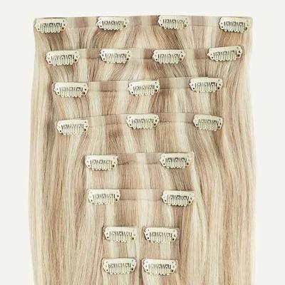 China Wholesale Straight Top Seamless Clip In Hair Dropshipping Cuticle Aligned 12A Remy Human Hair Extensions 100 Raw Virgin Brazilian Hair for sale