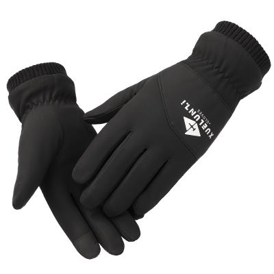 China Warm Waterproof Phone Contact Ski Gloves Soft Lining Male Warm Outside Gloves for sale