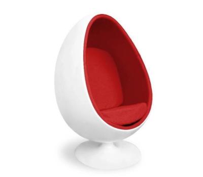 China Eero Aarnio Living Room Fiberglass Egg Shape Chair Cheap Egg Chair for sale