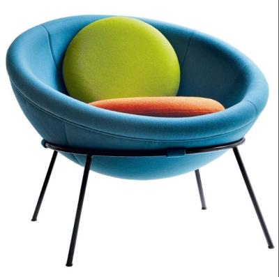 China Modern leisure chair Bardi's Bowl Chair fiberglass half ball egg chair for sale