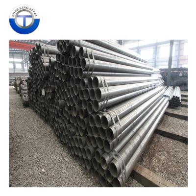 China Liquid line welded pipe /weld pipe SS10255 MS195 10216-1 steel pipe P235 pipe sch40 welded round steel pipe for sale