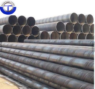 China astm a252 steel pipe ERW SSAW carbon spiral welded steel pipe armco structure pipe welded steel pipe for sale