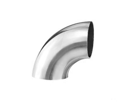 China 316 Stainless Steel Adjustable Round Welded Pipe Fittings Elbow 4 Inch DN10~DN1200 Stainless Steel Pipe Elbow for sale