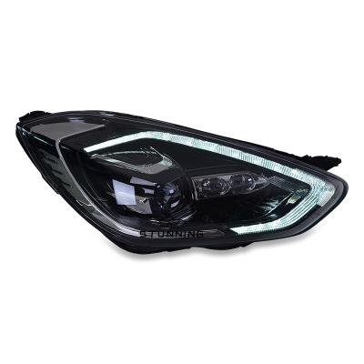 China Full LED PP+PC Dynamic Headlamp Headlight For Ford Escort 2019 Head Lamp Head Light 2020 2021 for sale