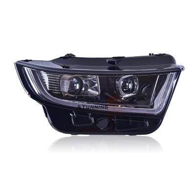 China PP+PC Full LED Dynamic Rise Headlamp Headlamp For Ford Edge 2015 Head Lamp 2016 2017 2018 Head Light for sale