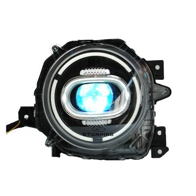 China Modern Plug & Play PP+PC Fashion LED Dual Headlight Headlight Optical Assembly For SUZUKI JIMNY 2018-2021 Head Light Head Lamp for sale