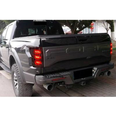 China PP+PC+ABS Full LED Rise Tail Lamp Tail Light Assembly For Ford Take F-150 F150 F 150 Tail Light Plug And Play 2015-2021 for sale