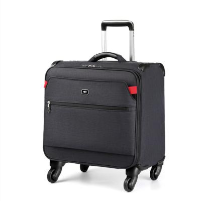 China Activity Guangzhou Customs Office Rolled Trolley Travel Luggage Bag Trolley Suitcase for sale