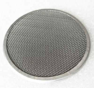 China Hot Sale Hotel Round Shape 304 Stainless Steel Woven Wire Mesh Sintered Filter Screen / Micron Filter Mesh for sale