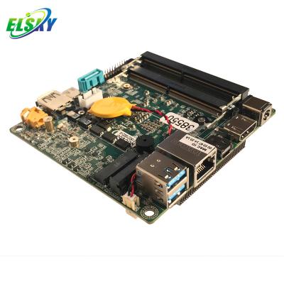 China Desktop NUC 10*10CM Motherboard Skylake I3 6100U I5 6200U I7 6500U DP HD-MI 4K Type-C 2*DDR4 32GB RAM M.2 SSD 4USB3.0 for nuc PC for sale