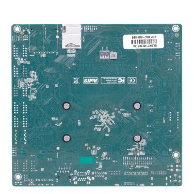 China Hot sale cheap fanless desktop J1800 mini-itx motherboard supporting DDR3L RAM up to 8GB HD-MI, VGA LVDS Win 10 Linux for sale