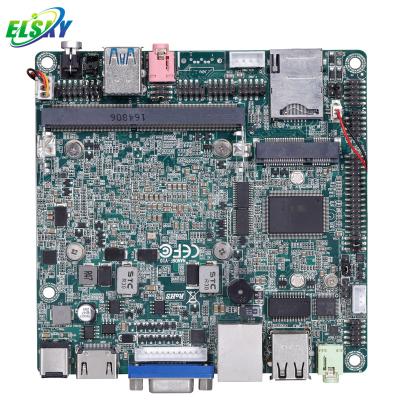 China NANO-ITX 12*12cm Motherboard Celeron Dual Cores CPU Gigabit RJ45 Ethernet For Computerpc Industrial Mini Board 120*120 for sale