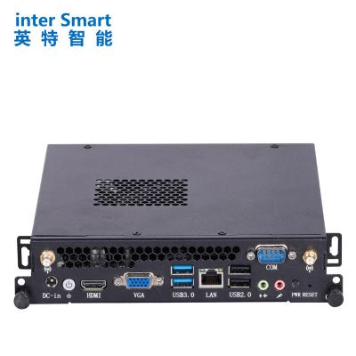 China Intel 8th Generation i3 8130U i5 8250U i7 8550U None Inter CPU DDR4 4GB Smart Ram MSATA 128GB Mini SSD PC OPS PC For Education for sale