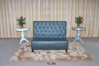 China Restaurant leather booth two seat sofa (YL-04) for sale