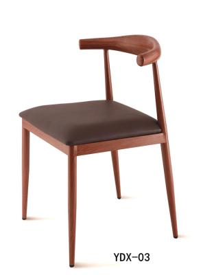 China New style iron imitating wood bar chair (YDX-03) for sale