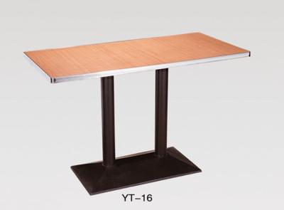 China High Quality modern outdoor furniture Table Base Wrought Iron desk (YT-16) for sale