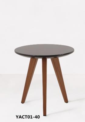 China Living wood table nice lesiure furniture in hotel (YACT01-40) for sale