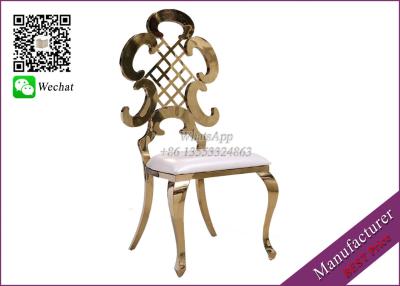 China Gold Stainless Steel Wedding Chairs For Sale WIth Furniture Exporter (YS-80) for sale