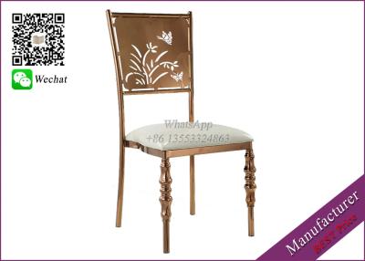 China Furniture Manufacturer Wedding Chairs Rose Gold Color (YS-92) for sale