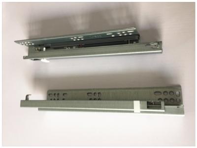 China Full Open Type Under Cabinet Drawer Slides , Underneath Drawer Slides Silence Channel for sale