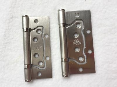 China 100*75*2.5mm 100*52mm Flush Door Hinges , Long Butt Hinge With OEM Design for sale