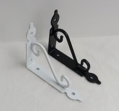 China 2.5mm 3.0mm S Type Heavy Duty Iron Shelf Brackets for sale