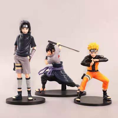 China Cartoon Toy Hot Animation Action Figure Set 3pcs Anime Figure Toy PVC Figure Wholesale for sale