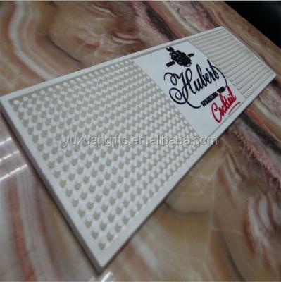 China Promotion High Quality Customized Sustainable Rubber Bar Mat PVC Bar Rail Natural Soft Mat for sale