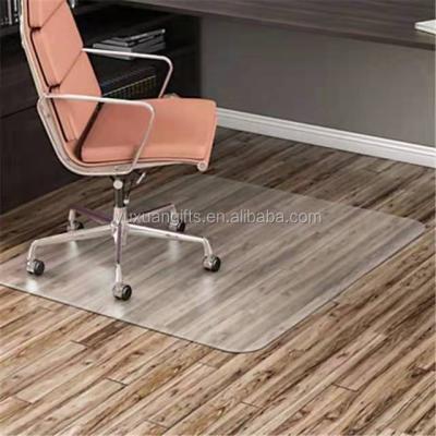 China Home Office Floor Protectors PVC Washable Easy Cleaning Clear Chair Mat for sale