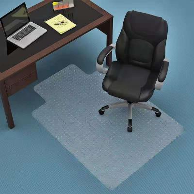 China Amazon 36*48inch Washable Hot Lipped Office Chair Mat For Carpet With Strong Stud Upholstered Outdoor Protector for sale