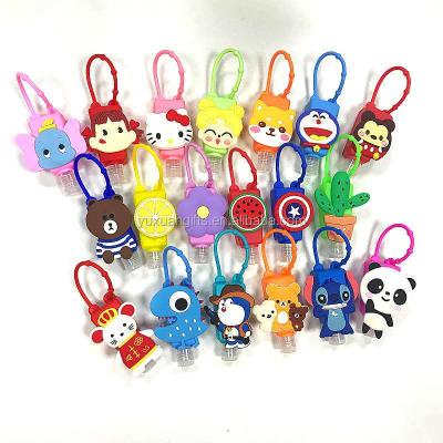 China Europe 30ML Kids Silicone Hand Sanitizer Bottle Holder for sale