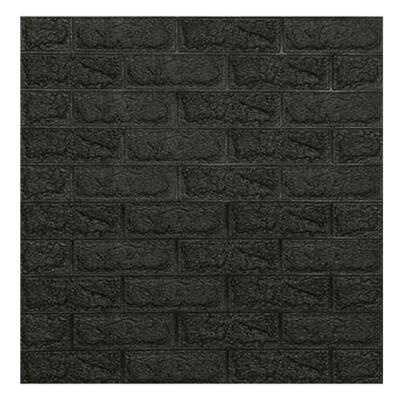 China Z-103 Modern Self Adhesive Protective Foam Wall Panels 3d Emboss Wallpaper CE Certificate Brick Foam 3D Wall Sticker For Home Decor for sale