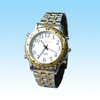 China Talking alarm metal watch for blinds. A daily alarm can be set for sale