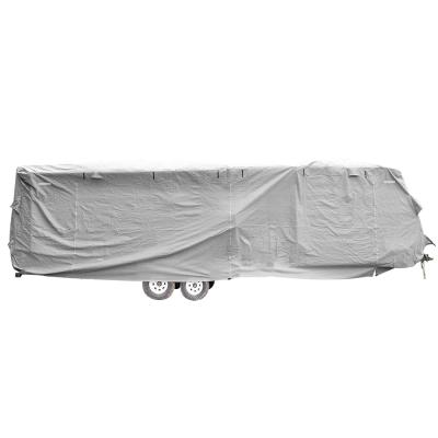 China UV Protection RV Cover Waterproof Cover for Storage RV, Trailer, Class C, Travel Trailer Fit 20' to 22' Height for sale