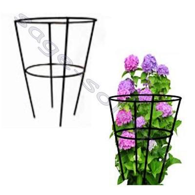 China Home& Garden peony support cage. Factory Support Circle Loop Tapered Ring for sale