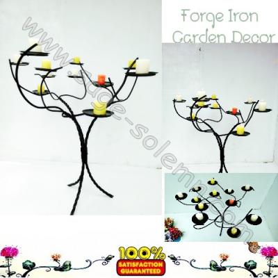 China Home Decoration Floor Standing Metal Sconce Tree for sale