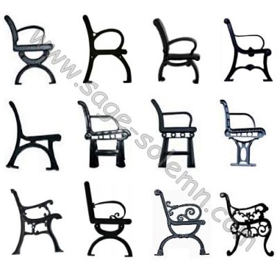 China Patio Bench Hot Sales Antique Cast Iron Bench Legs , Heavy Duty Cast Iron Bench Leg for sale