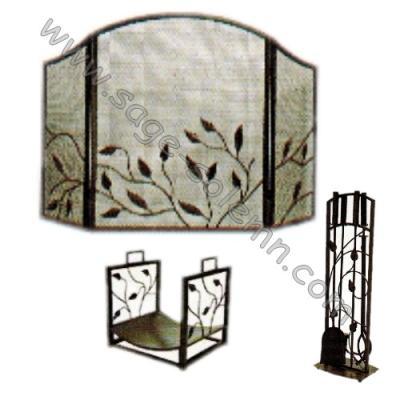 China Home& Unique Garden Fireplace Screen, Fireplace Tool Kit, Fireplace Log Holder for sale