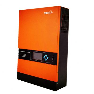 China Solar Power System Home Vmaxpower High Frequency Hybrid Inverter With Home AC 220V 230V MPPT Controller 5000watts 5KW DC 48V for sale